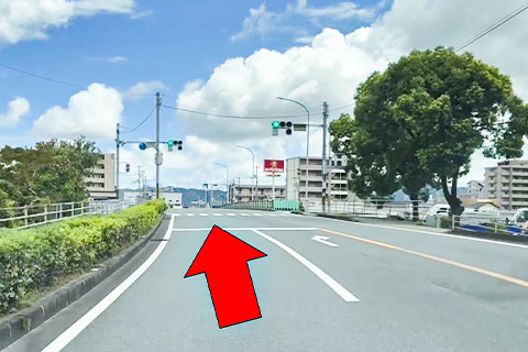 北方面から①