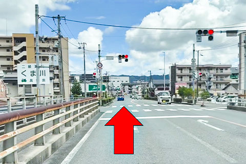 北方面から②