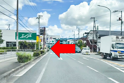 北方面から③